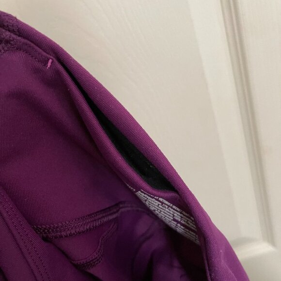 Victoria's Secret Sport Women's Maroon Mesh Inset Knockout Tights Size Small - Picture 6 of 9